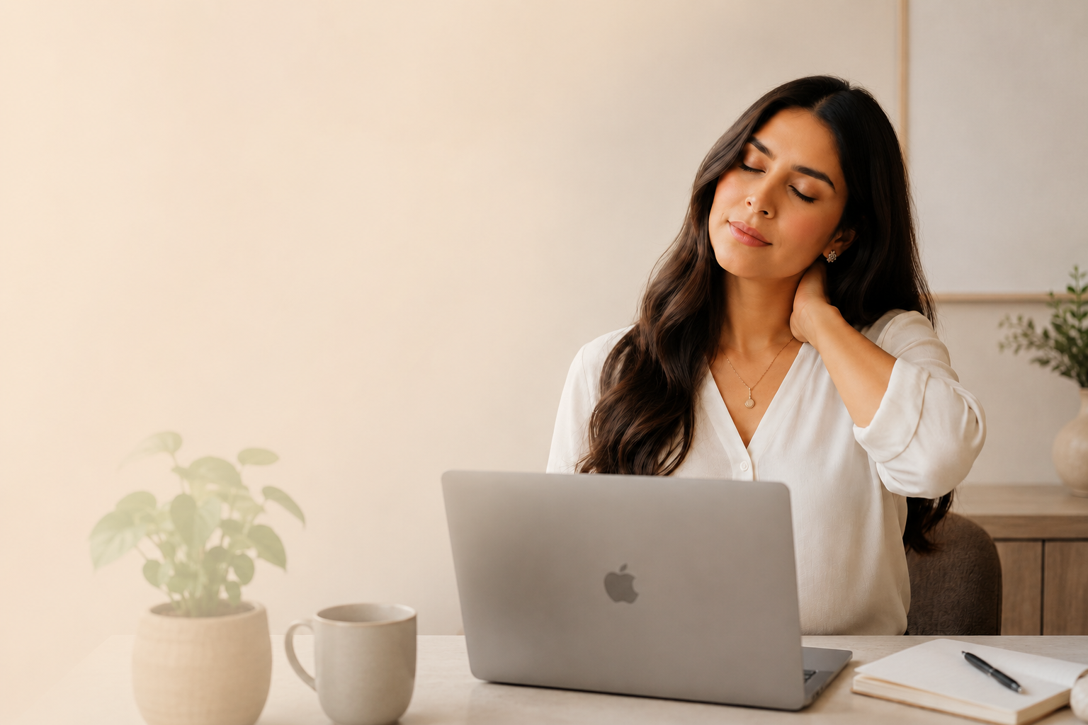 Cómo aliviar el dolor cervical por trabajar en computador